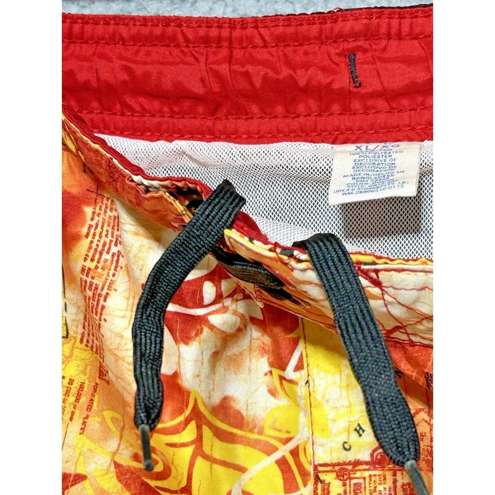 OP Ocean Pacific Hawaiian Board Shorts Swim Trunks Boys Size XL‎ 14-16 Sharks